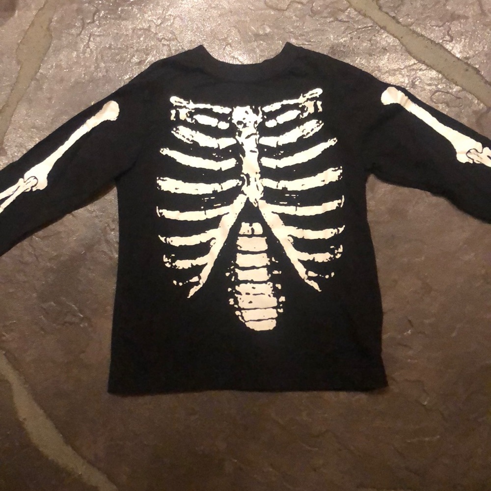 Glow in the dark Bone Tee (Never worn)